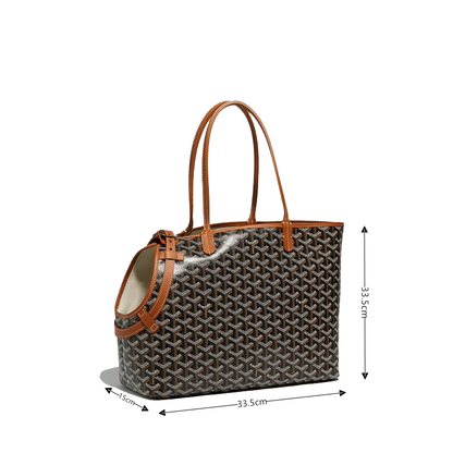 ✨ GEY Luxury Monogram Pet Tote & Crossbody Bag✨