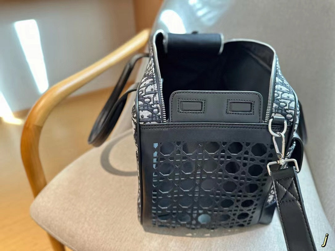 ✨ DIAO Monogram Pet Airline-Approved Travel Bag ✨