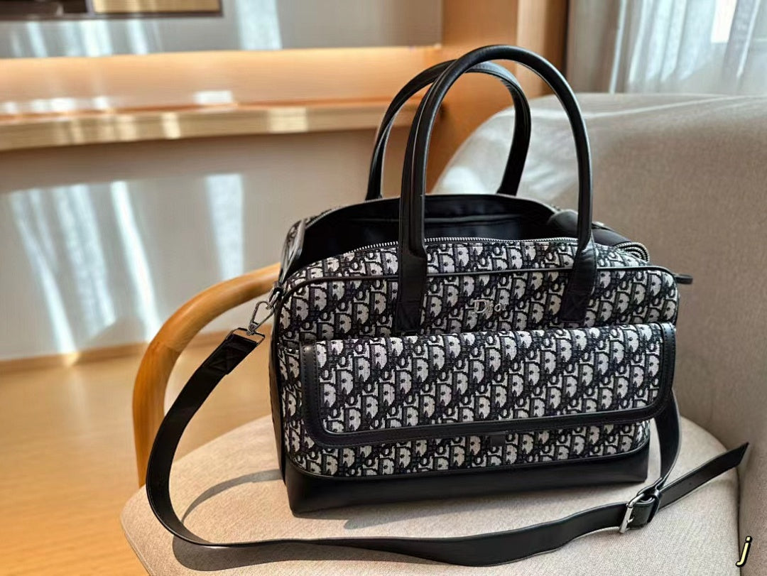 ✨ DIAO Monogram Pet Airline-Approved Travel Bag ✨