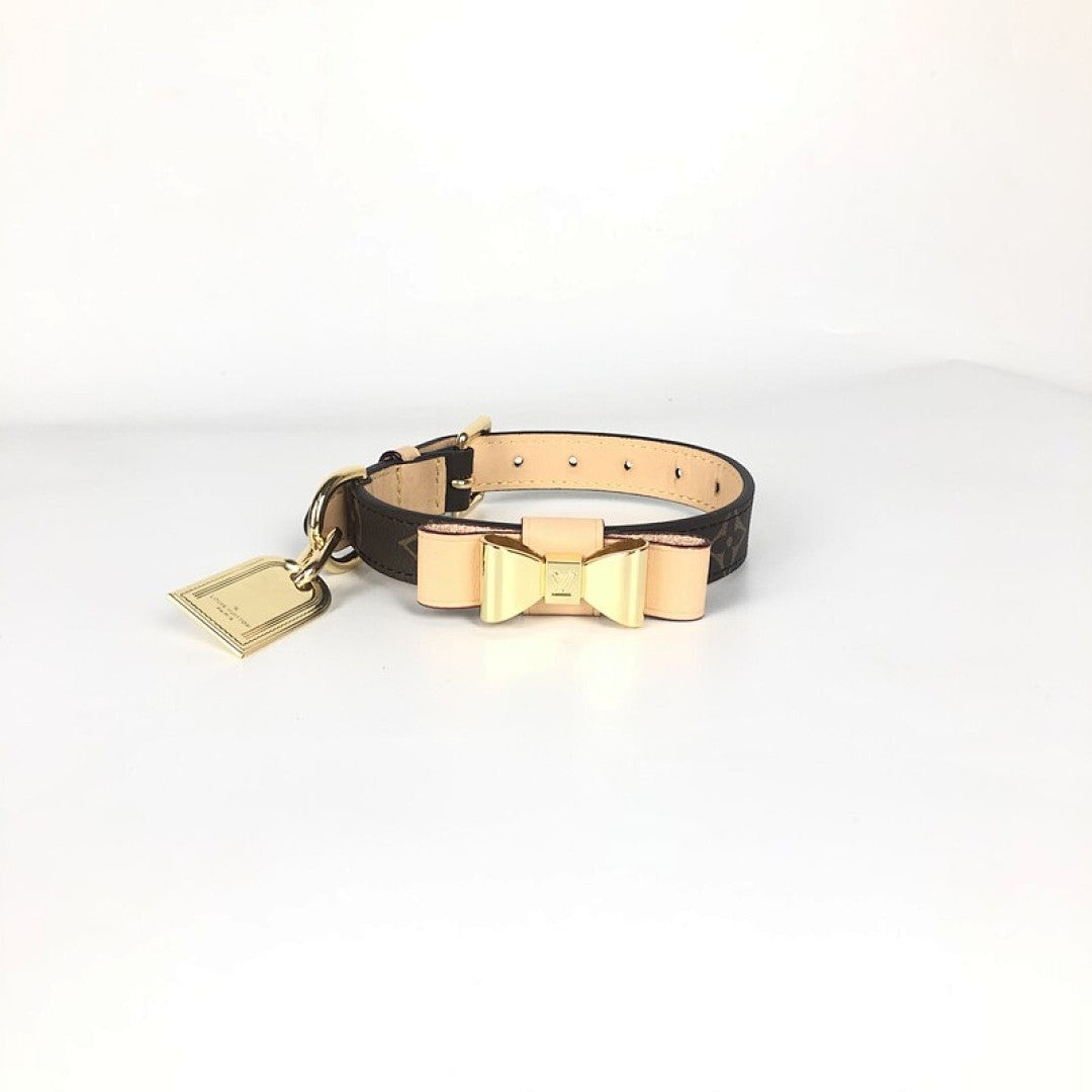 ✨ LUVO Bow Dog Collar & Leash Set ✨