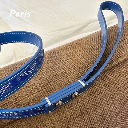 ✨ GEY Premium Leather Dog Collar & Leash Set ✨