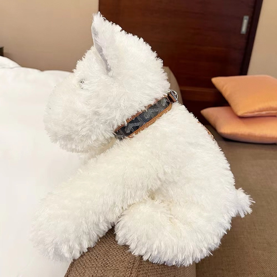 ✨ GEY Premium Leather Dog Collar & Leash Set ✨